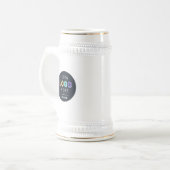 Benutzerdefiniertes Branding-Logo Geschäft Bierglas (Vorderseite Links)