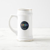 Benutzerdefiniertes Branding-Logo Geschäft Bierglas (Links)