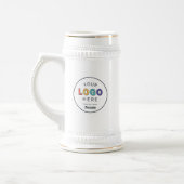 Benutzerdefiniertes Branding-Logo Geschäft Bierglas (Links)