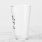 Benutzerdefiniertes Branding-Logo Geschäft Glas (Links)