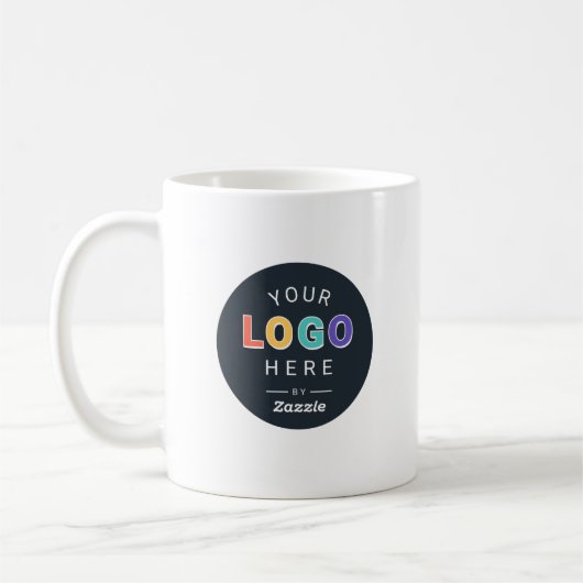Benutzerdefiniertes Branding-Logo Geschäft Kaffeetasse (Links)