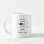 Benutzerdefiniertes Branding-Logo Geschäft Kaffeetasse (Links)