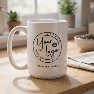 Benutzerdefiniertes Branding-Logo Geschäft Kaffeetasse