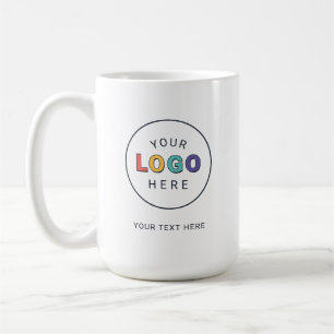 Benutzerdefiniertes Branding-Logo Geschäft  Kaffeetasse