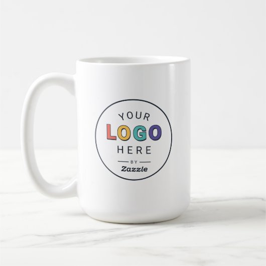 Benutzerdefiniertes Branding-Logo Geschäft Kaffeetasse (Links)