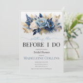 Benutzerdefiniertes Brautparty vor der Einladung (Stehend Vorderseite)