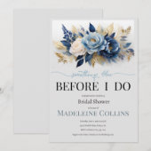 Benutzerdefiniertes Brautparty vor der Einladung (Vorne/Hinten)