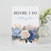 Benutzerdefiniertes Brautparty vor der Einladung (Stehend Vorderseite)