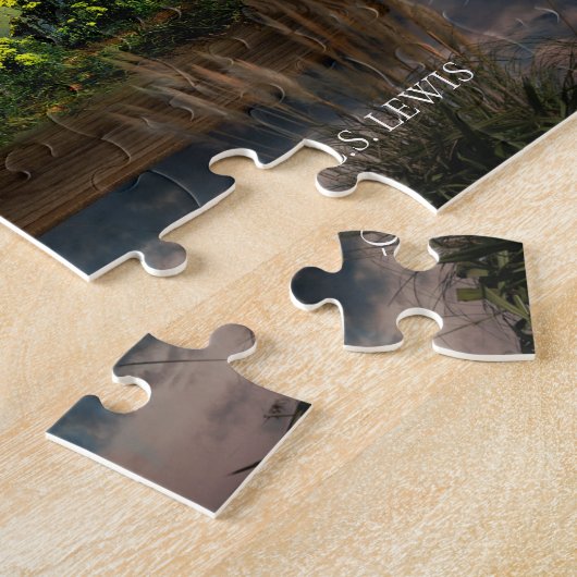 Benutzerdefiniertes Buch Lover C.S. Lewis Puzzle (Seite)