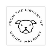 Benutzerdefiniertes Buch | Pitbull Permastempel (Design)