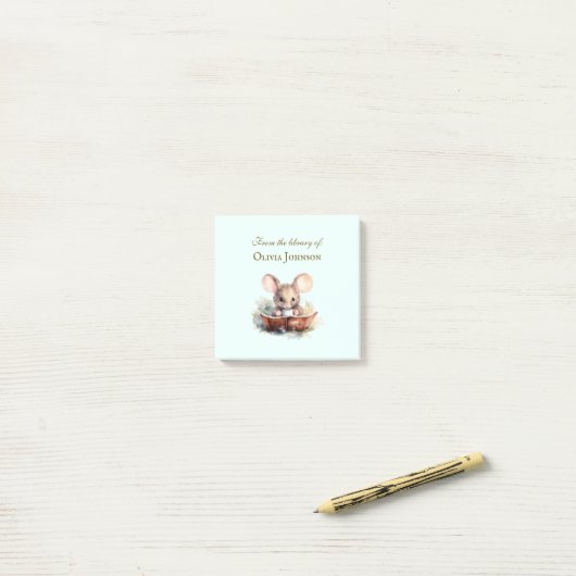 Benutzerdefiniertes Buchzeichen entfernen Post-it Klebezettel (Auf Schreibtisch)