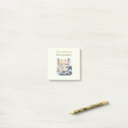 Benutzerdefiniertes Buchzeichen entfernen Post-it Klebezettel (Auf Schreibtisch)