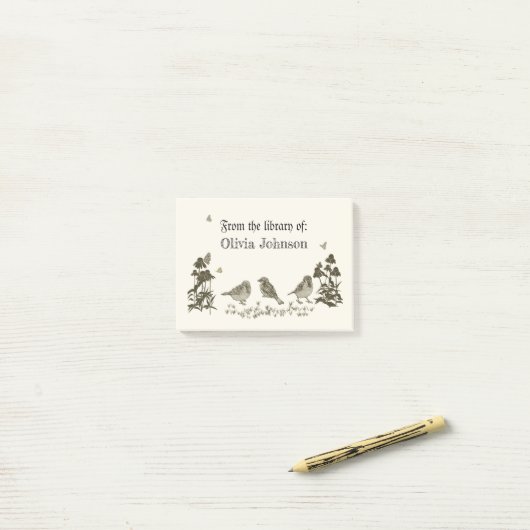 Benutzerdefiniertes Buchzeichen entfernen Post-it Klebezettel (Auf Schreibtisch)