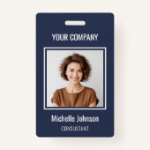 Benutzerdefiniertes Business Basic - Foto für einf Ausweis (Vorderseite)