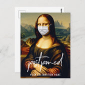 Benutzerdefiniertes Business Party - Verschiebung  Postkarte (Vorne/Hinten)