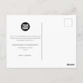 Benutzerdefiniertes Business Party - Verschiebung  Postkarte (Rückseite)