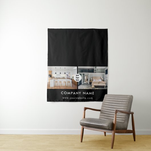 Benutzerdefiniertes Business Table Runner Banner R Wandteppich (Beispiel)