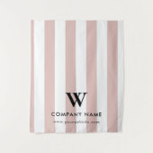 Benutzerdefiniertes Business Table Runner-Banner - Wandteppich (Vorderseite)