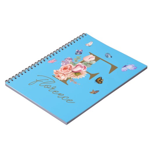 Benutzerdefiniertes Butterfly-ErstNotebook Notizblock (Linke Seite)