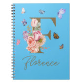 Benutzerdefiniertes Butterfly-ErstNotebook Notizblock (Vorderseite)