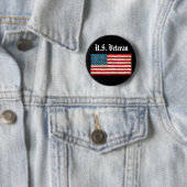 Benutzerdefiniertes Button USA Veteran Hat Button  (Beispiel)