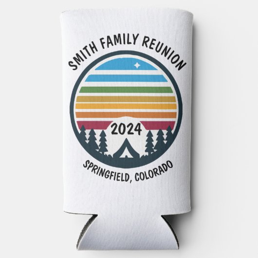 Benutzerdefiniertes Camping Selters Dosenkühler (Vorderseite)