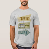Benutzerdefiniertes Camping Vater ODER andere T-Shirt (Vorderseite)
