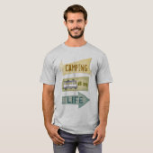 Benutzerdefiniertes Camping Vater ODER andere T-Shirt (Vorne ganz)