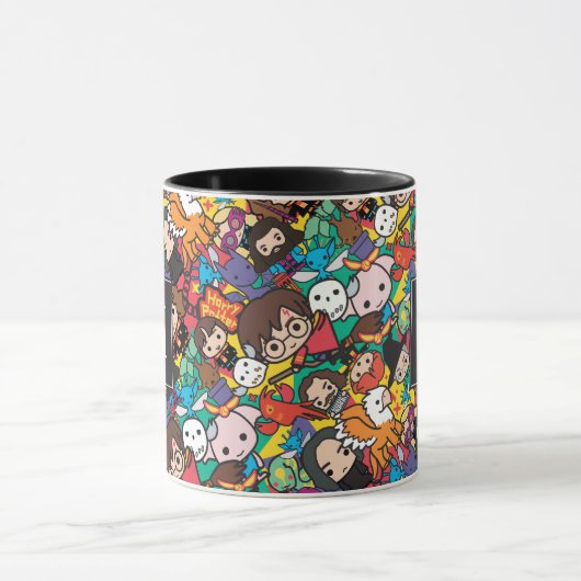 Benutzerdefiniertes Cartoon Harry Potter-Zeichen-T Tasse (Zentrum)