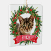 Benutzerdefiniertes Cat-Foto Keramikornament (Rechts)