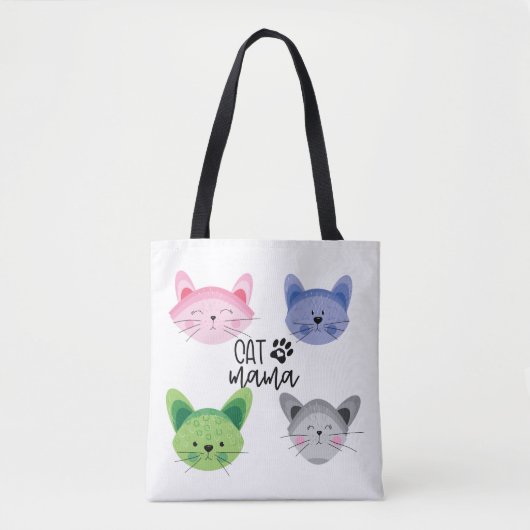 Benutzerdefiniertes Cat Mama-Design | Personalisie Tasche