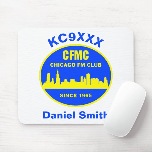 Benutzerdefiniertes CFMC-Maus-Pad mit/Callsign und Mousepad (Mit Mouse)
