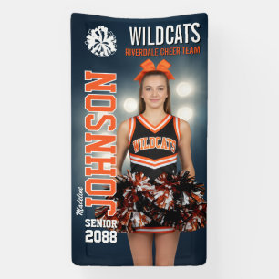 Benutzerdefiniertes Cheerleading-Abschluss-Cheer-T Banner