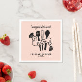 Benutzerdefiniertes Chef-Kochutensil Kochschule  Serviette (Beispiel)