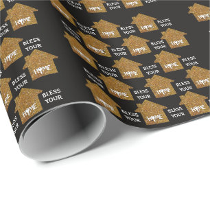 Benutzerdefiniertes Christliches Echtes Anwesen BL Geschenkpapier