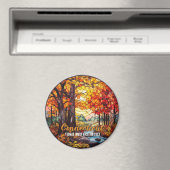 Benutzerdefiniertes Connecticut Urlaubs-Souvenir  Magnet (In Situ (Geschirrspüler))