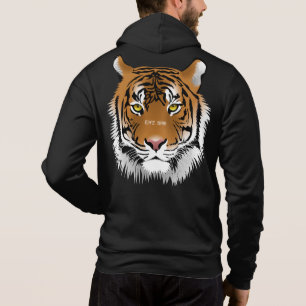Benutzerdefiniertes cooles Bild des wilden Tigersc Hoodie