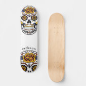 Benutzerdefiniertes Cooles Illustriertes Skateboar Skateboard (Vorderseite)