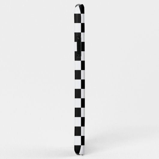 Benutzerdefiniertes Cooles Schwarz-Weiß-Markierung Case-Mate iPhone Hülle (Hinten/Rechts)