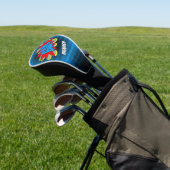 Benutzerdefiniertes Cooles Vintages Comic Pop Art  Golf Headcover (In SItu)