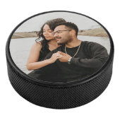 Benutzerdefiniertes Couple Foto Keepake Eishockey Puck (3/4)