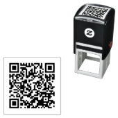 Benutzerdefiniertes Covid-19-Impfzeugnis QR-Code Permastempel (Beispiel)