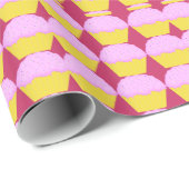 Benutzerdefiniertes Cupcake Wrapper Geschenkpapier (Rolleneckpunkt)