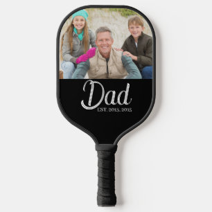 Benutzerdefiniertes Dad Established Foto Pickleball Schläger