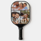 Benutzerdefiniertes Dad-Foto Pickleball Schläger (Vorderseite)