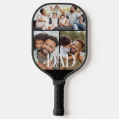 Benutzerdefiniertes Dad-Foto Pickleball Schläger (Rückseite)