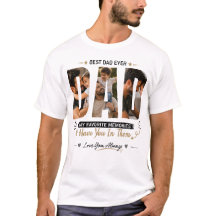Benutzerdefiniertes Dad-Foto-Shirt – Meine Lieblin