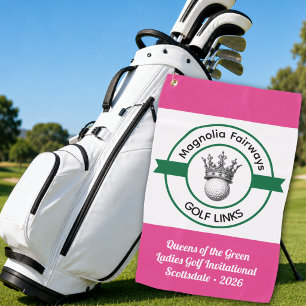 Benutzerdefiniertes Damen-Golfturnier erstellen Golfhandtuch