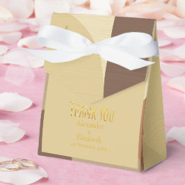 Benutzerdefiniertes Danke im Retro-Muster der Mitt Geschenkschachtel
