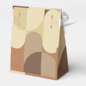 Benutzerdefiniertes Danke im Retro-Muster der Mitt Geschenkschachtel (Rückseite)